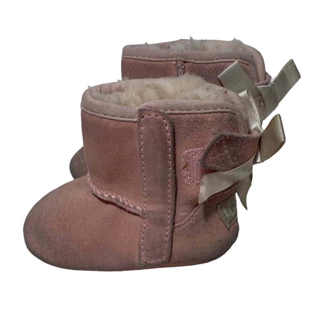 Ugg Baby Pink Bailey Bow Boots